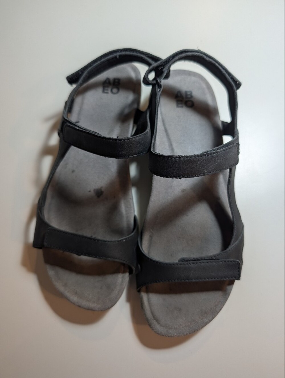 Abeo Woman's Size 8 Black Oasis Sport Sandals